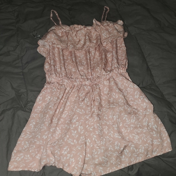 Arizona Jean Company Pants - ARIZONA Jean Co pink floral romper